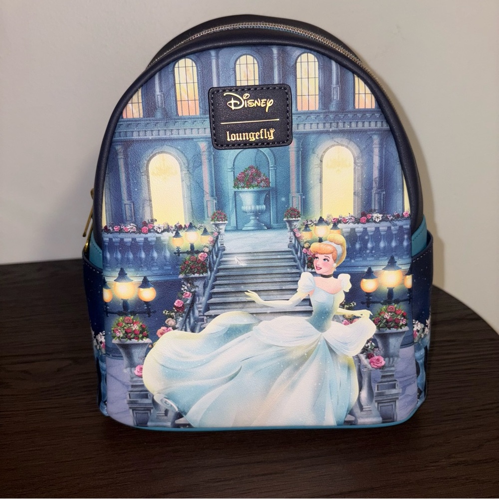 Loungefly Disney Cinderella Castle Steps Mini Backpack